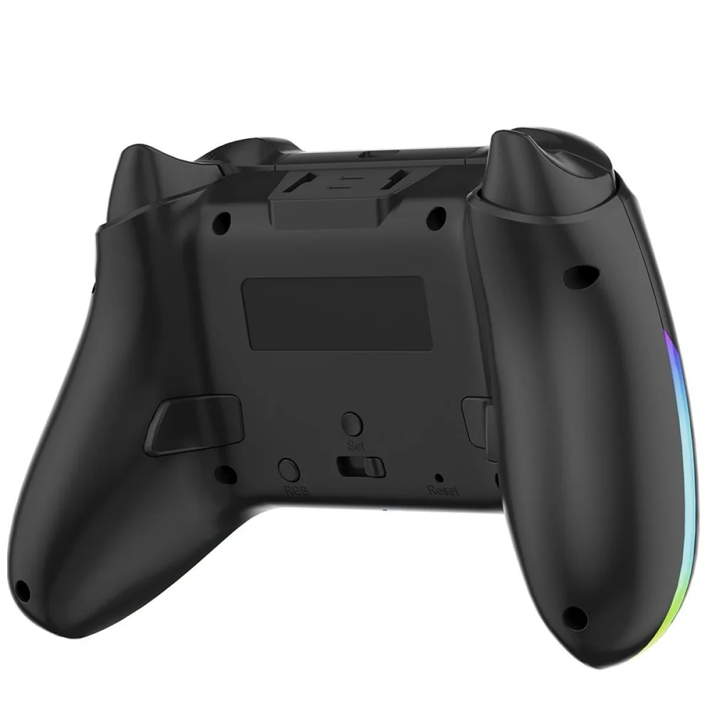 Imagem 2 de 4 do produto Controle Gamer Ninja Sword V2, RGB, Bluetooth, PC, Android, Ios, Switch, Preto, Gn-ct-swbynwv2