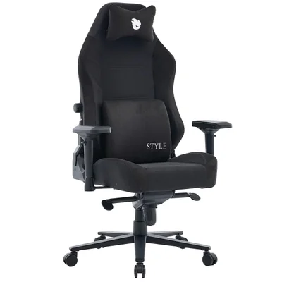 Cadeira Gamer Terabyte New Style, Reclinável, 4d, Tecido, Preta E Branca, Tr-ch-nsr4dbwf