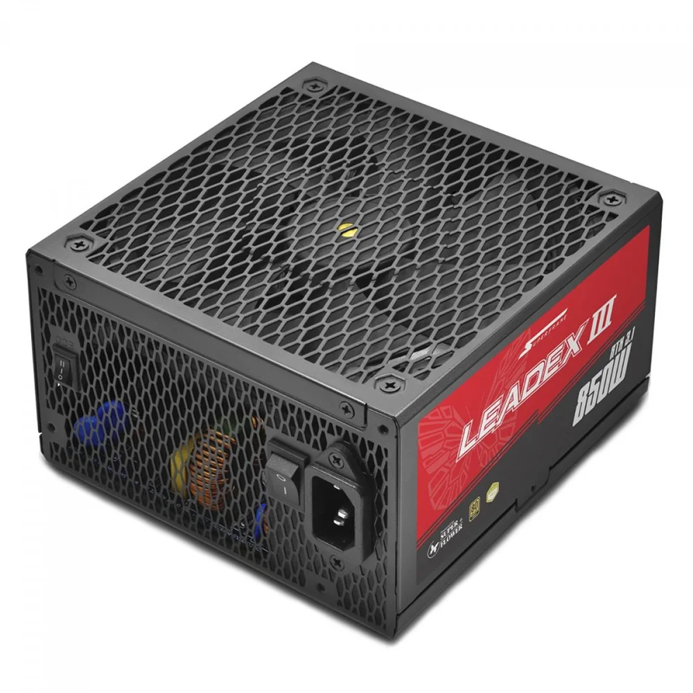 Imagem 5 de 5 do produto Fonte Superframe Leadex Iii Powered By Super Flower, 850w, 80 Plus Gold, Cybenetics Gold, Full Modular, Atx 3.1, Sf-850f14ge