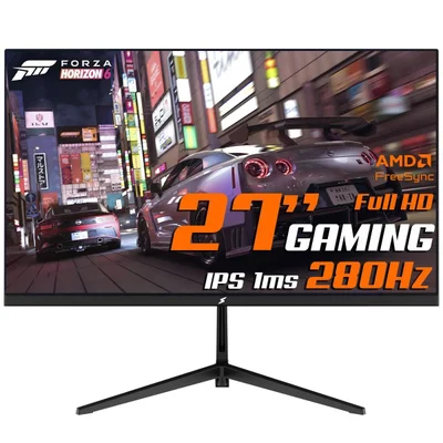 Monitor Gamer Superframe Precision, 27 Pol, Flat, Full Hd, Ips, 1ms, 280hz, Hdr, Freesync/g-sync, HDMI/dp, Sf-mn-pre27fsife1b