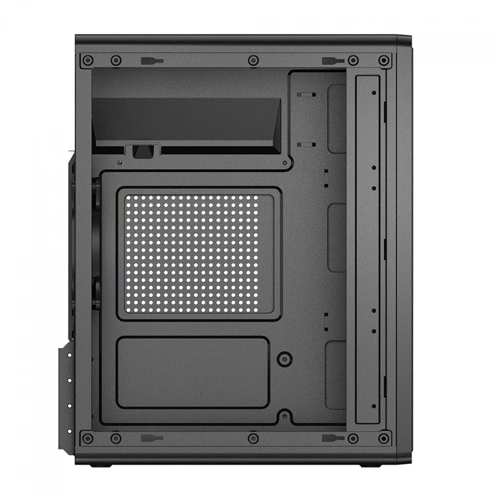 Imagem 5 de 5 do produto Gabinete Dr. Office D100f, Mini Tower, M-atx, Com Fonte 200w, Sem Fans, Preto, Do-cs-itbsfwp