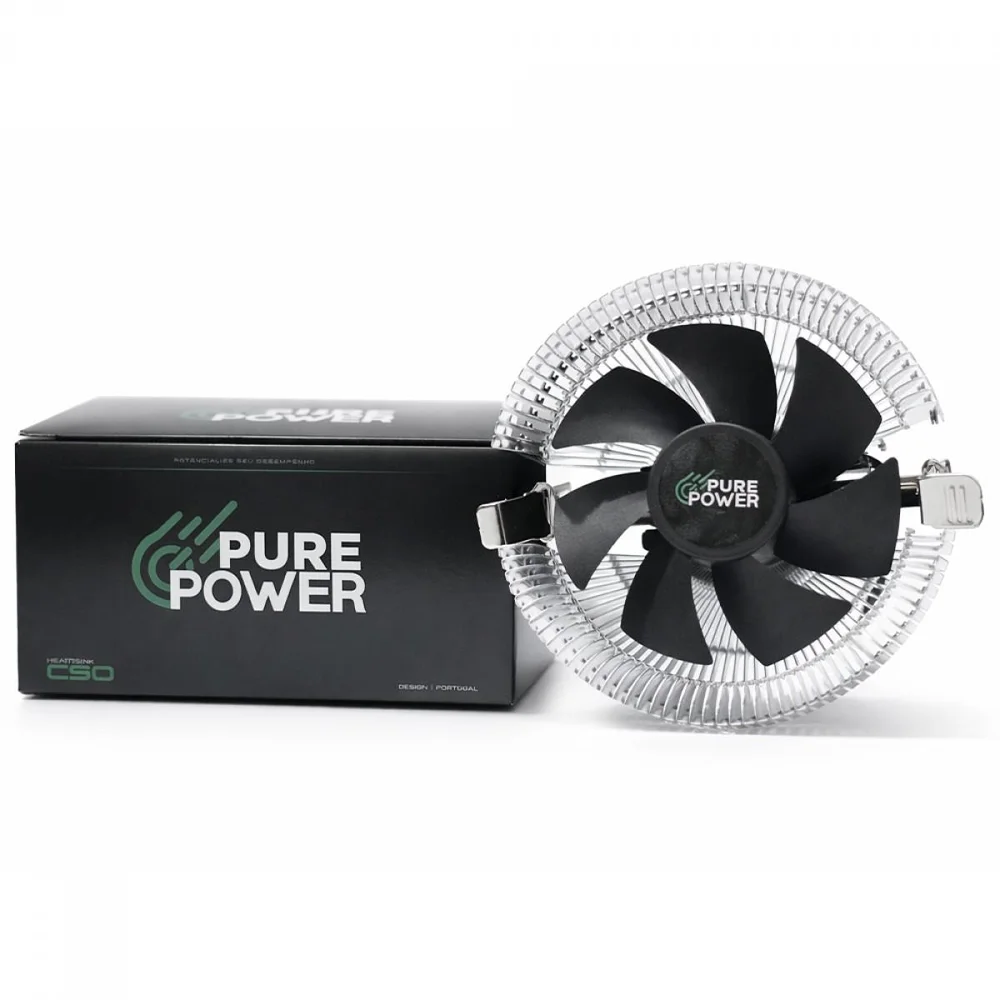 Imagem 2 de 4 do produto Cooler Para Processador Pure Power C90, 90mm, Intel/amd, Pp-ac-900hs1fian