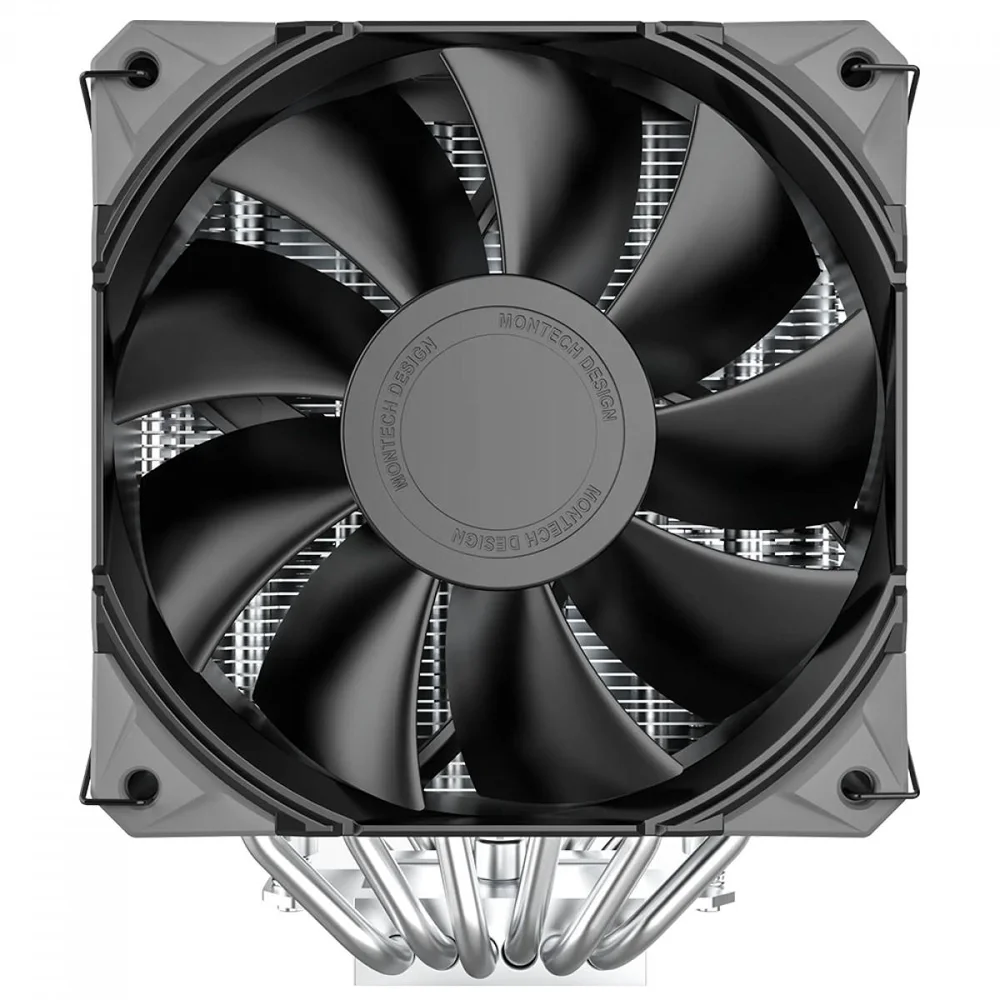 Imagem 3 de 5 do produto Cooler Para Processador Montech Nx600, 120mm, Intel-amd, Pwm, Preto, Nx600 (b)
