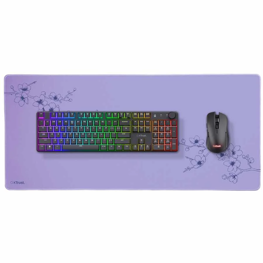 Imagem 4 de 5 do produto Mouse Pad Gamer Trust Blossom 900x400x3mm Antiderrapante