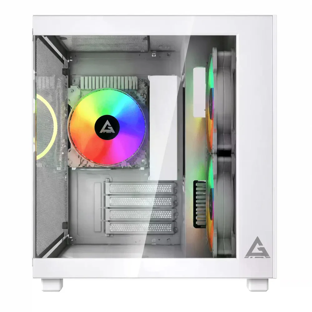 Imagem 3 de 3 do produto Gabinete Gamer Gstorm Vanguard,  Mid Tower, Branco, Com 3 Fans, Gs-van-wh-3f
