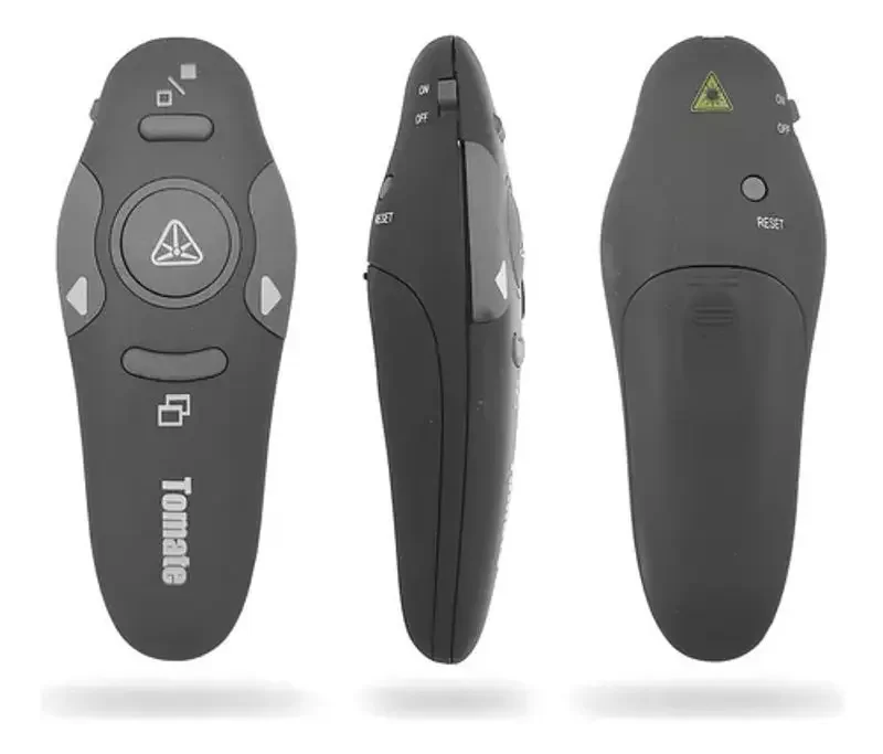 Imagem 5 de 5 do produto Controle Apresentador Multimidia Sem Fio Laser Point Tomate - Mct-105