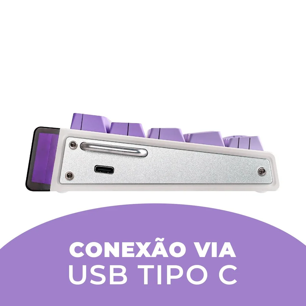Imagem 4 de 5 do produto Teclado Aula Hero68 He Hot Swap Polling 8000hz Latência 0,125