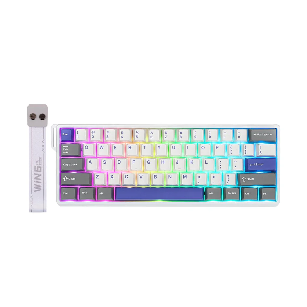 Imagem 4 de 5 do produto Teclado Gamer Aula Win60 He Max Polling Rate De Até 8000hz