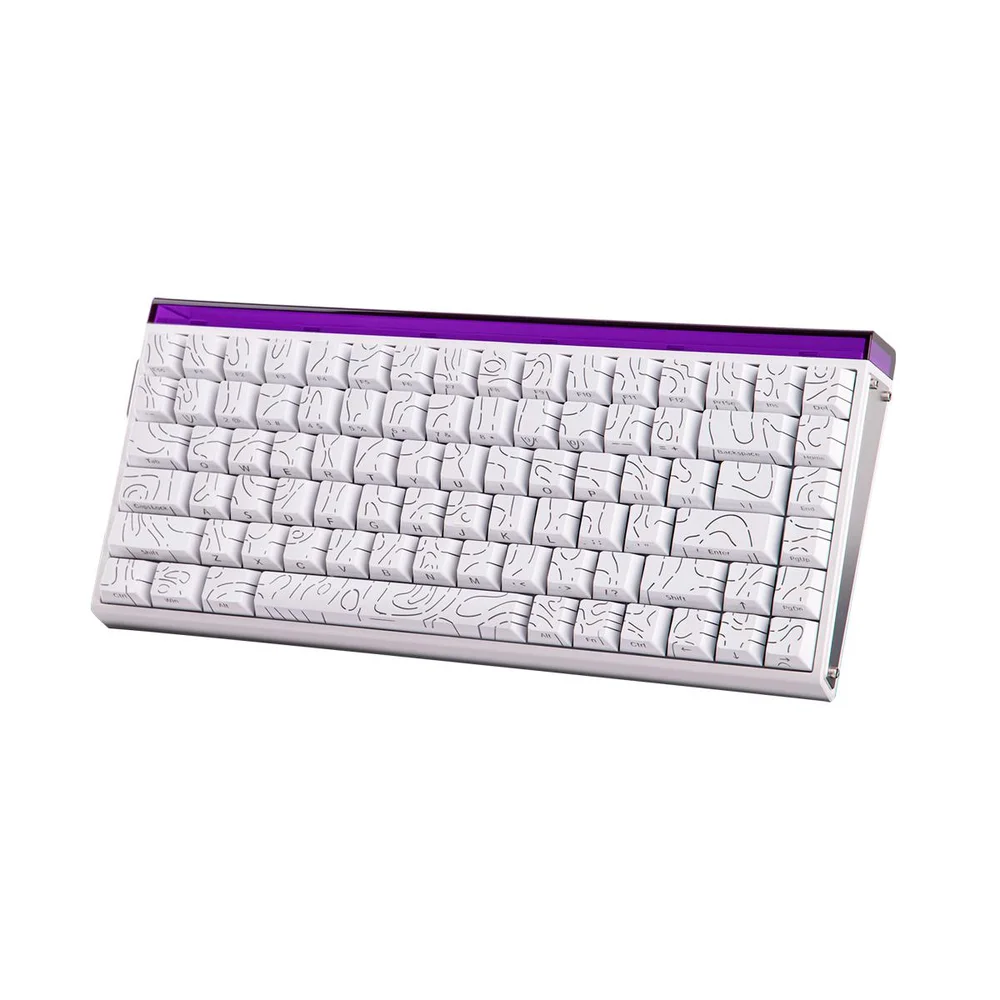 Imagem 4 de 5 do produto Teclado Mecânico Aula Hero 84 He Black King Com Hot Swap RGB