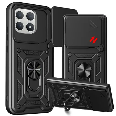 Capa Militar P/ Poco F8 Pro - Capinha Case Protetora Anti Impacto Queda Armadura Resistente