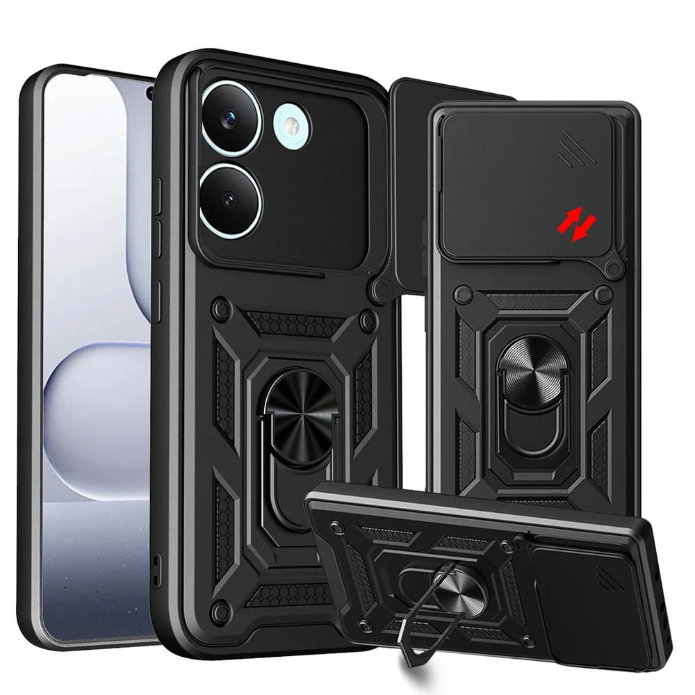 Capa Militar P/ Poco X8 Pro - Capinha Case Protetora Anti Impacto Queda Armadura Resistente