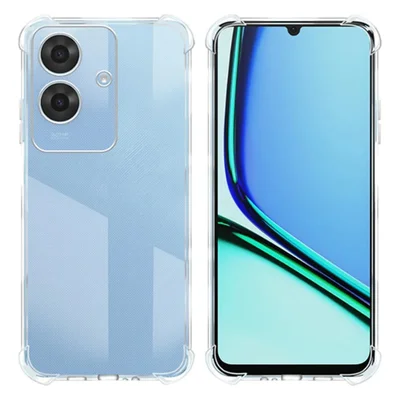Capa Capinha Anti Shock Silicone Transparente Para Realme Note 60 4g