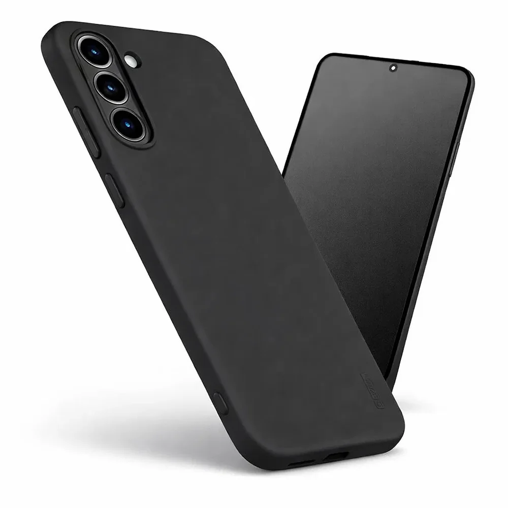Imagem 4 de 5 do produto Kit Capinha Aveludada + Película Privacidade Fosca Para Samsung Galaxy A56 5g