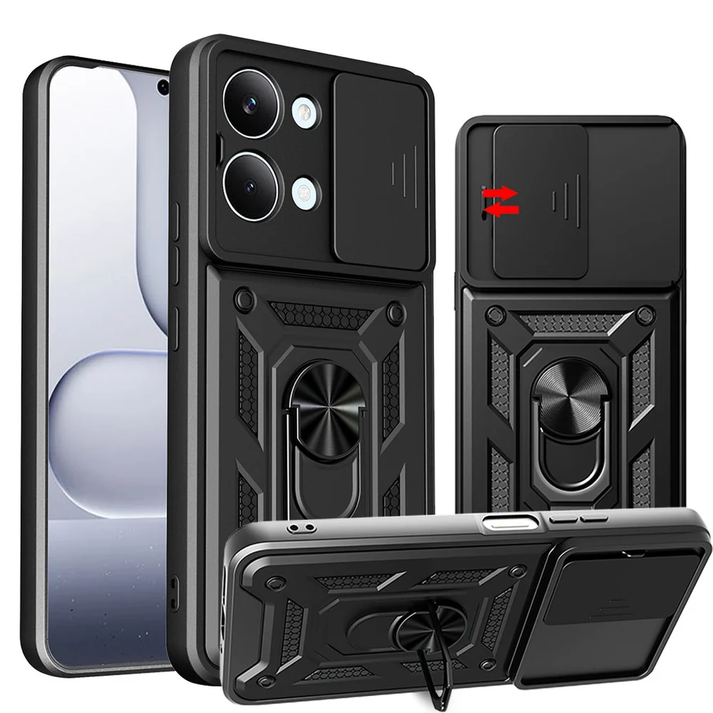 Capa Militar P/ Poco X8 Pro Max - Capinha Case Protetora Anti Impacto Queda Armadura Resistente