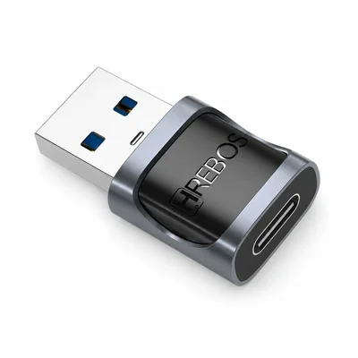 Adaptador Otg Usb-a Para Usb-c Hrebos Echolink Ad-706
