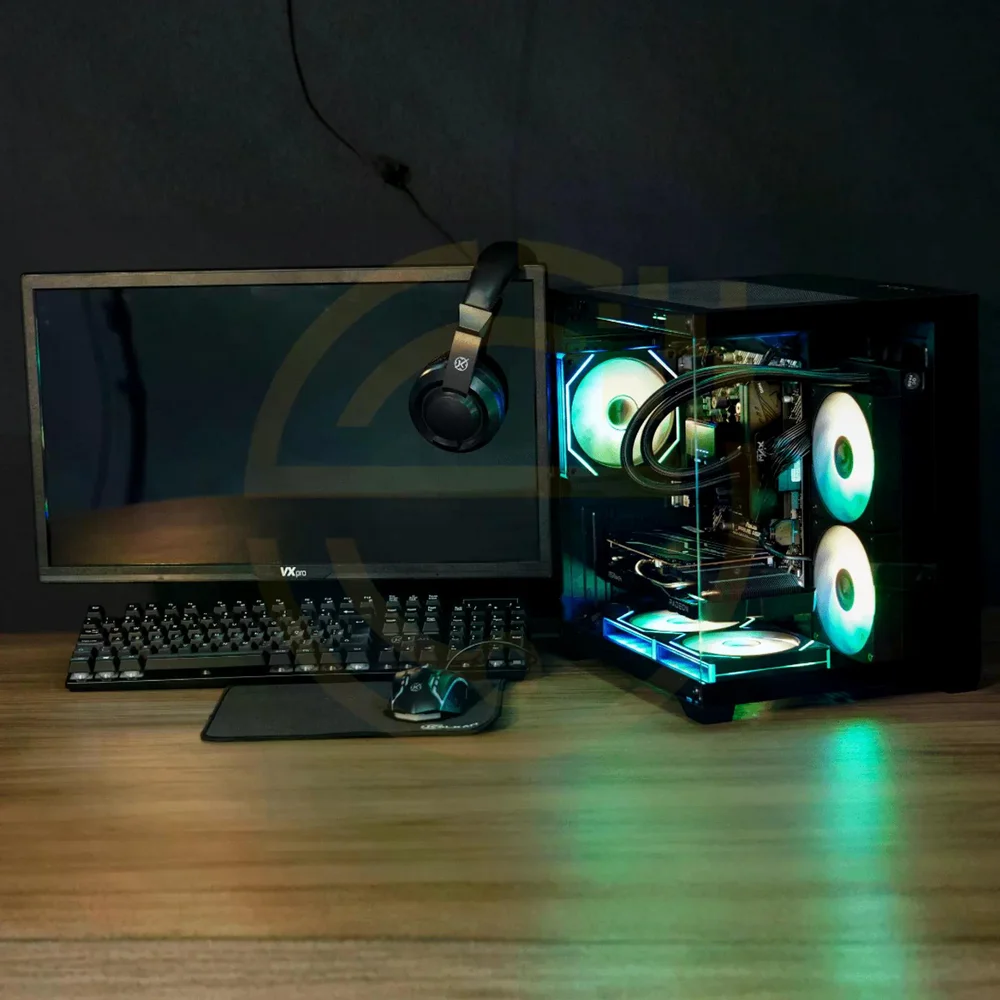 PC Gamer Completo Amd Ryzen 5, Rx 580, 8GB Ddr4, SSD 240GB, 500w 80 Plus, 9rau1z7a-e - view 2