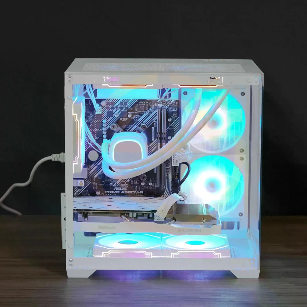 PC Gamer Amd Ryzen 5, Rx 580, 8GB Ddr4, SSD 240GB, 500w 80 Plus, C7zobx6z-e - view 5