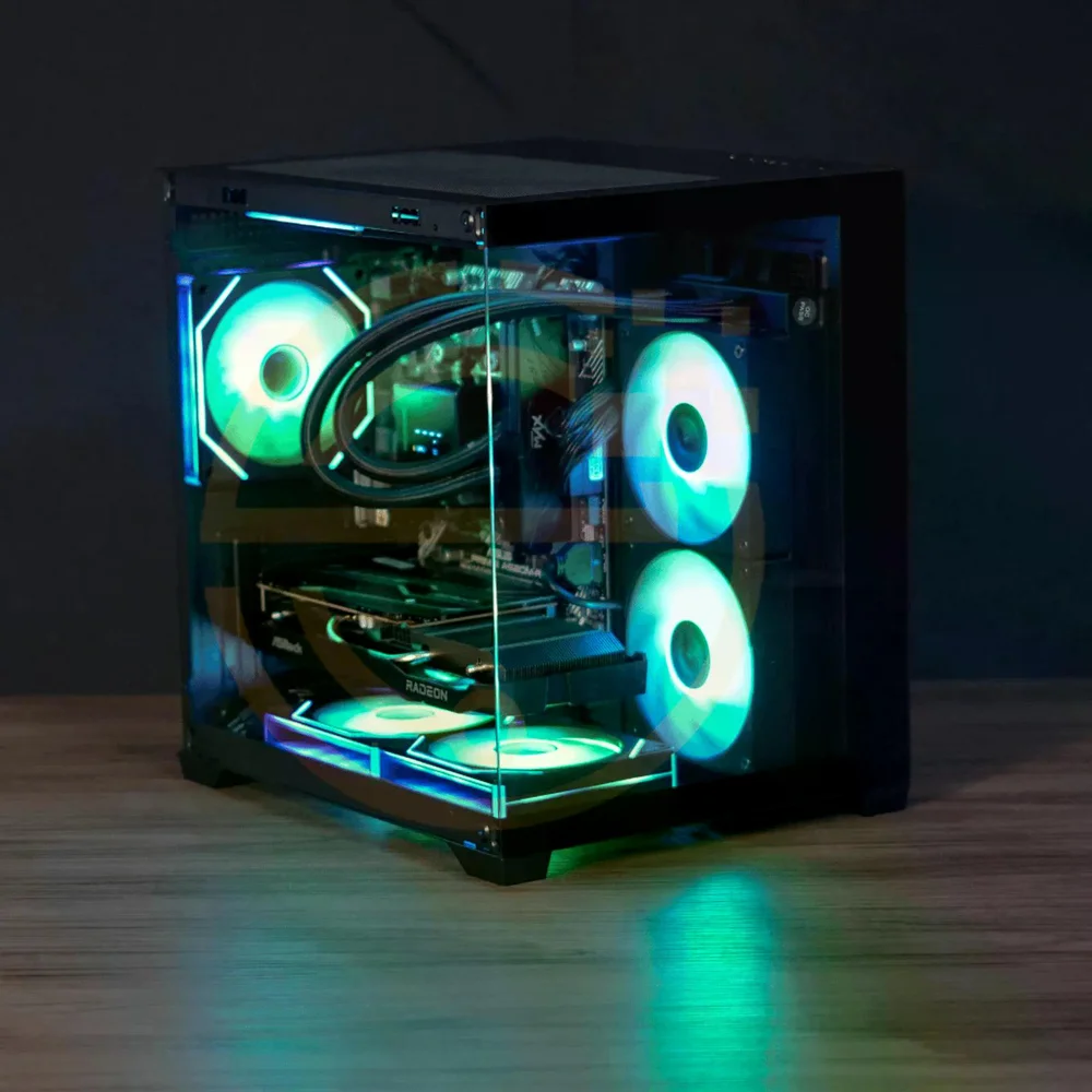 PC Gamer Amd Ryzen 5, Rx 580, 16gb Ddr4, SSD 480GB, 500w 80 Plus, Fhmm9iz2-e - view 2