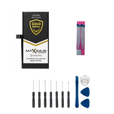 Kit Reparação Bateria Gold Compativel Com Phone 12 Mini