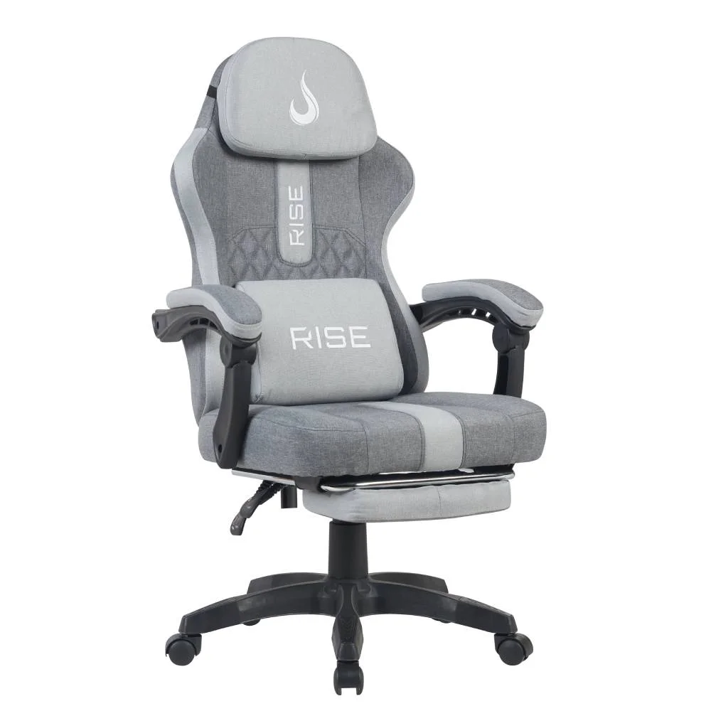 Imagem 2 de 5 do produto Cadeira Gamer Rise Mode Z11 Até 100kg Cinza - Rm-cg-z11-gg