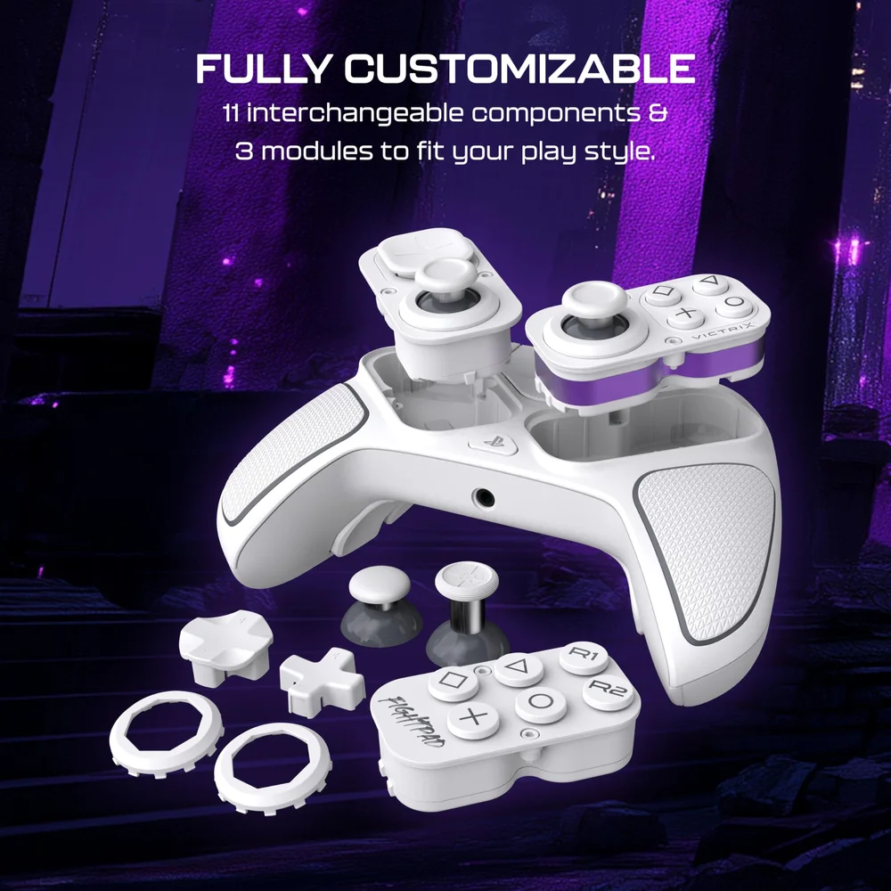 Imagem 4 de 5 do produto Victrix Ps Pro Bfg Reloaded Controller Modular Wireless Playstation White