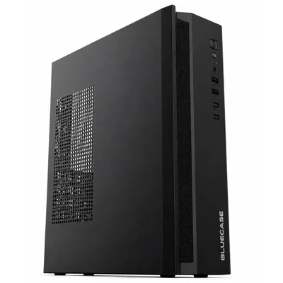 Gabinete Slim Bluecase, Com Fonte 200w, Cabo, Usb 3.0, Preto - Bg-2005bx