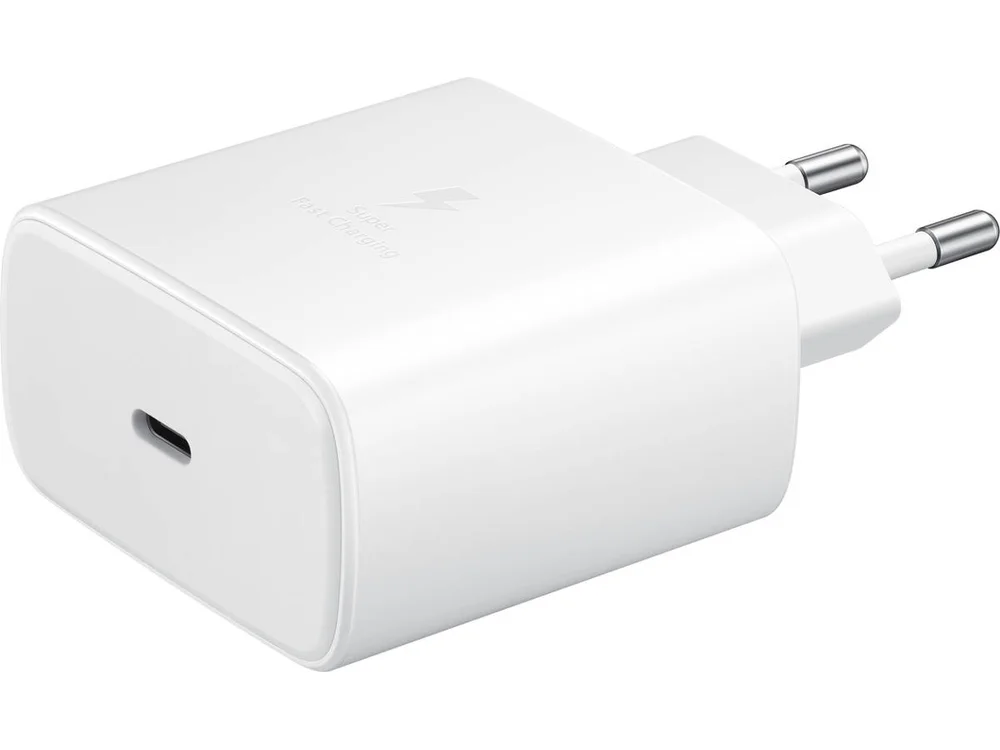 Imagem 3 de 5 do produto Carregador Samsung Turbo (super Fast Charging) 45w Com Cabo 1,8m Usb-c (tipo-c) Branco