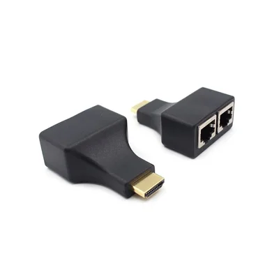 Extensor HDMI 3d 30m Via Cabo De Rede Utp Rj45 Giga Security - Se210