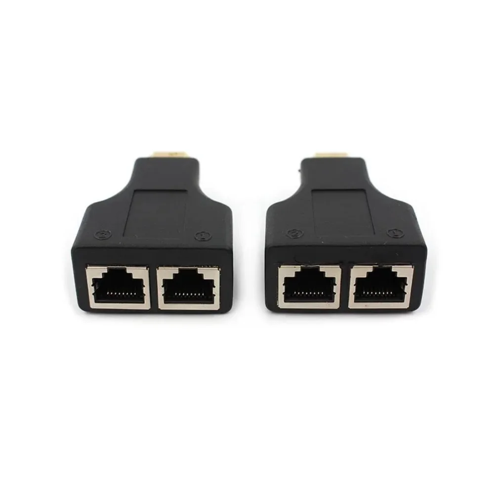 Imagem 3 de 5 do produto Extensor HDMI 3d 30m Via Cabo De Rede Utp Rj45 Giga Security - Se210