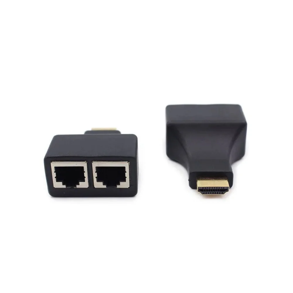 Imagem 5 de 5 do produto Extensor HDMI 3d 30m Via Cabo De Rede Utp Rj45 Giga Security - Se210