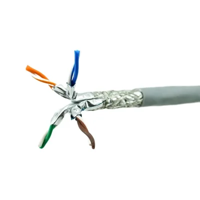 Cabo De Rede Cat7 A Cinza F/utp Blindado Furukawa 100 Metros