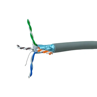 Cabo De Rede Cat6a Cinza F/utp Blindado Siemon 100 Metros