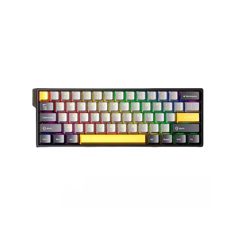 Imagem 2 de 5 do produto Teclado Aula 60he Max RGB Gaming Cabo Usb-c Removível