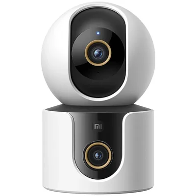 Câmera Ip Xiaomi Smart Camera 500 Dual 2.5k Com Wi-fi E Microfone - Branca Preta