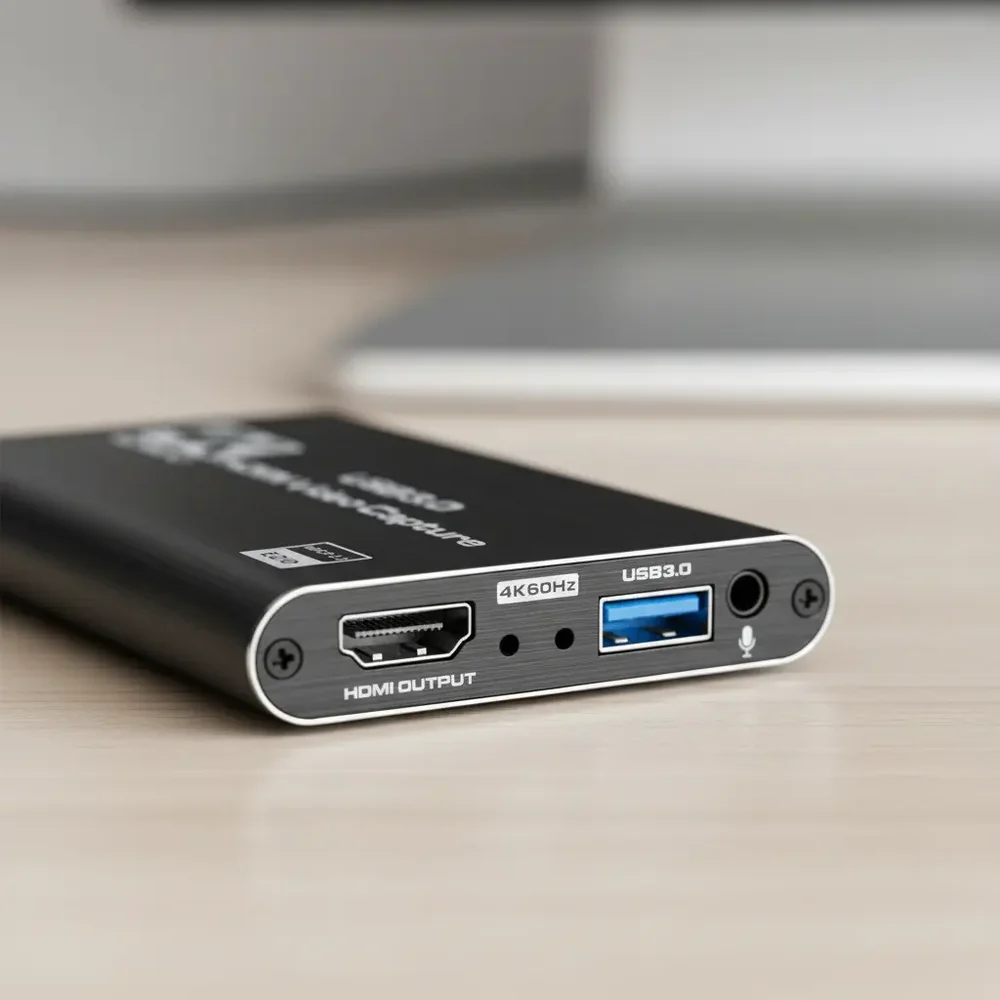 Imagem 4 de 5 do produto Placa De Captura Externa HDMI Usb 3.0 4k 60fps Para S