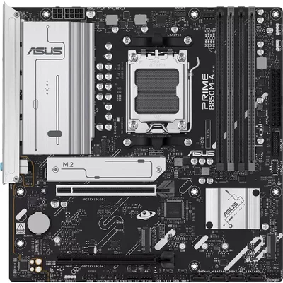 Placa Mãe Asus Prime B850m-a Socket Am5 Micro Atx 4xDDR5 M.2 PCi-e 5.0 HDMI Dp Usb-c Ótima Performance