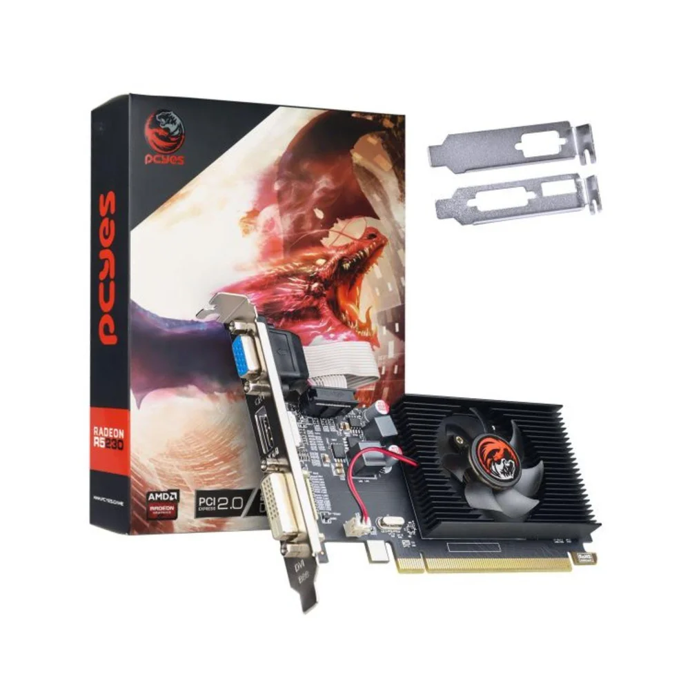 Placa De Video R5 230 PCyes 2gb Ddr3 64 Bits