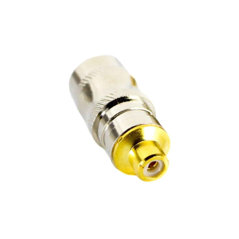 Imagem 4 de 4 do produto Conector Rca Fêmea Metal Gold Storm 10 Unidades