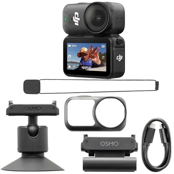Câmera de Aço DJI Osmo Nano Standard Combo 4K
