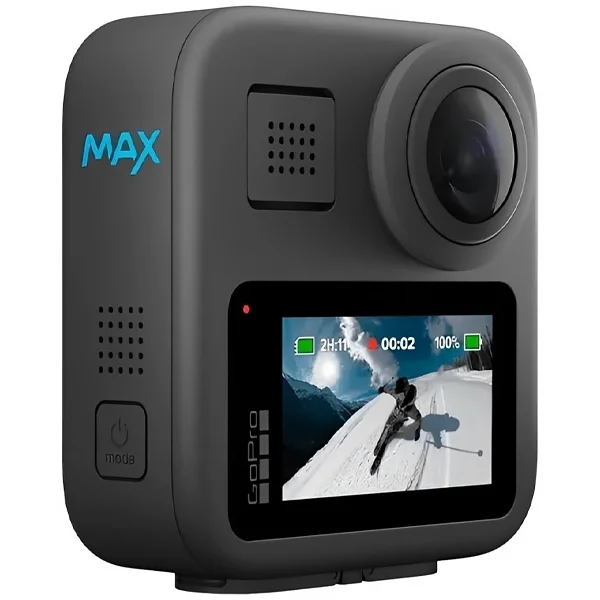 Câmera De Ação Gopro Hero Max 16.6mp 5.6k Com Wi-fi E Bluetooth - Preta