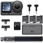 Câmera De Ação Dji Osmo Action 6 Adventure Kit 8k - Preta