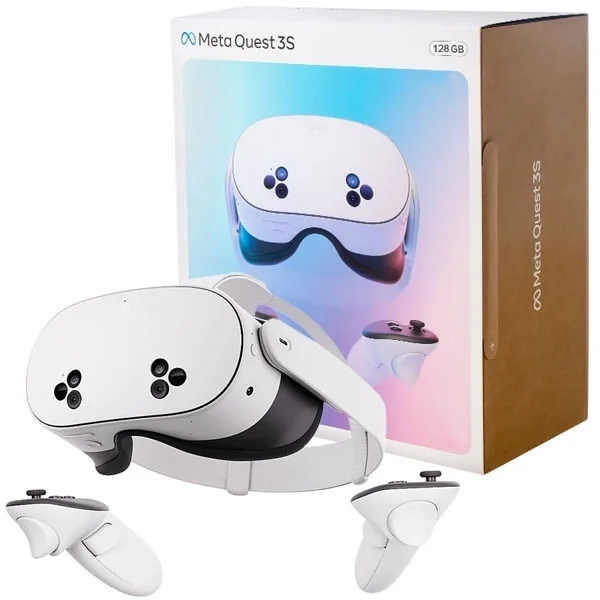 Imagem 2 de 5 do produto Óculos De Realidade Virtual Meta Quest 3s 128GB Com Wi-fi - Branco