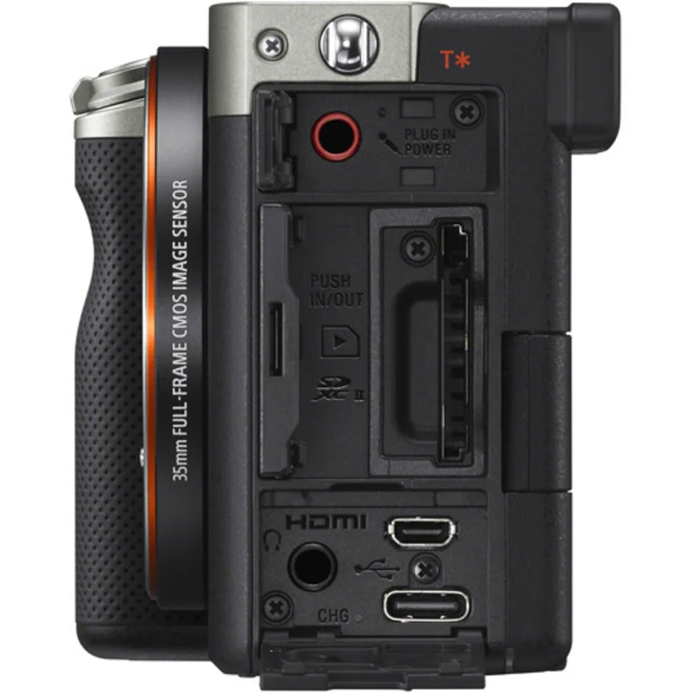 Câmera Sony A7c Mirrorless (somente Corpo) Prata Ilce7c/s