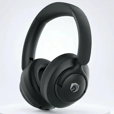Fone Bluetooth Over Ear H'maston Sns15 Sem Fio Com Microfone LED Preto