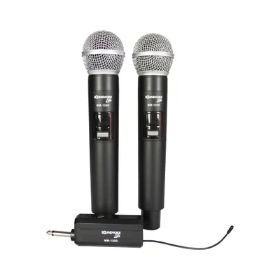 Microfone Duplo Soundvoice Sem Fio Lite Mm-120d