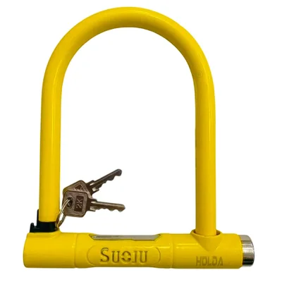 Cadeado De Arco Longo Tranca U 18x19cm