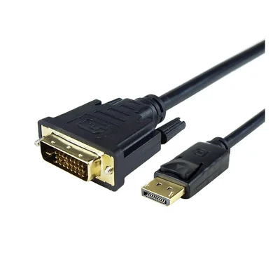 Cabo Conversor Video Display Port M / Dvi 24+1 M 1,8mts