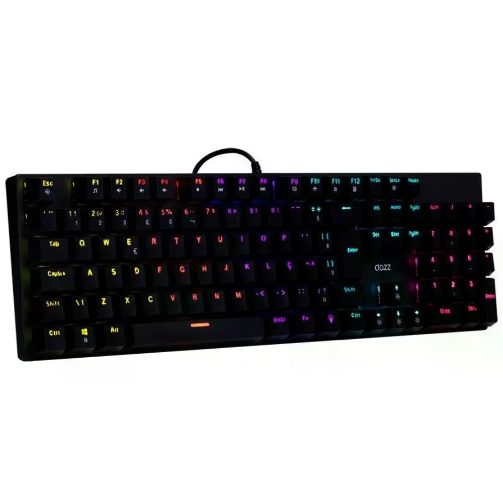 Imagem 5 de 5 do produto Teclado Gamer Orion Dazz V2, Preto, Abnt2, 62000189