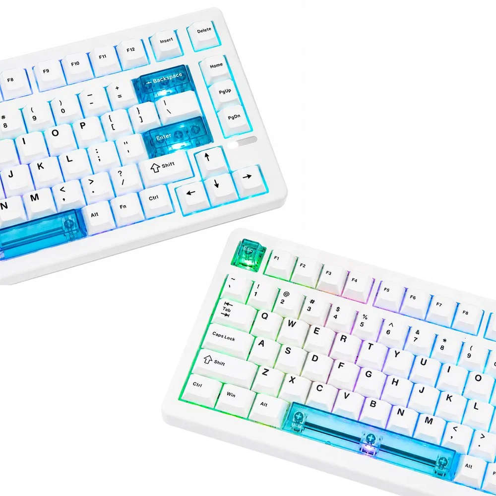 Imagem 5 de 5 do produto Teclado Hall Effect Epomaker He80 Rapid Trigger RGB 75% 8khz