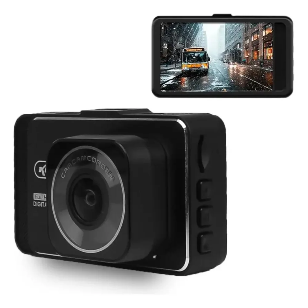 Câmera Veicular Knup Kps139 4k Wifi Tela Ips 3 Gravação Loop Sensor Colisão